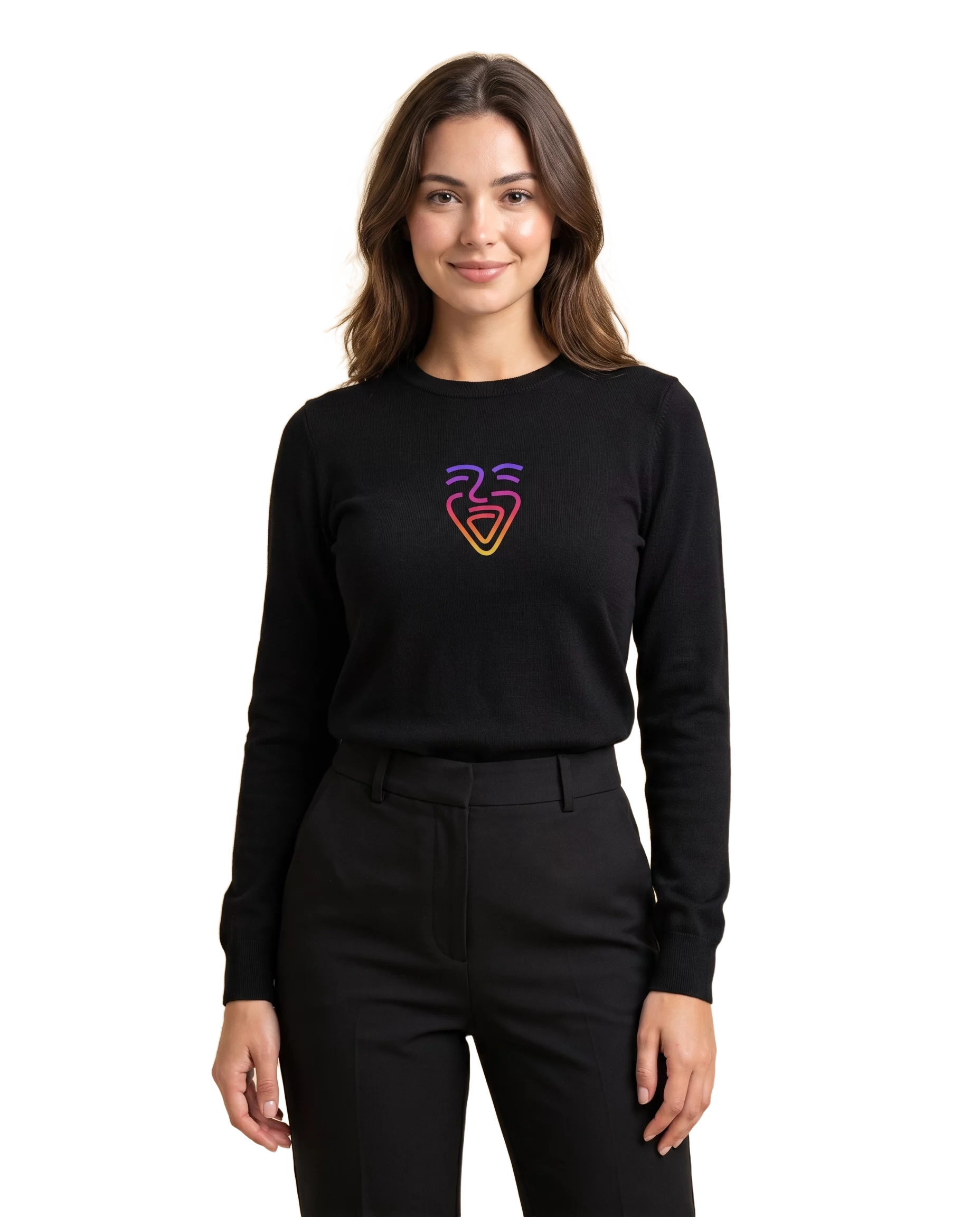 OneFam Logo Sweater – Model (Frau)