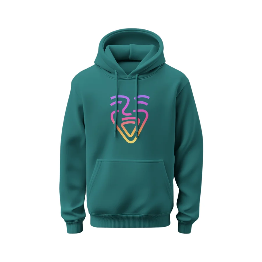 OneFam Logo Hoodie – Glazed Green