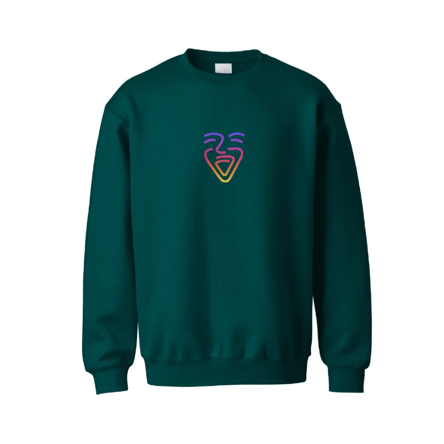 OneFam Logo Sweater – Glazed Green
