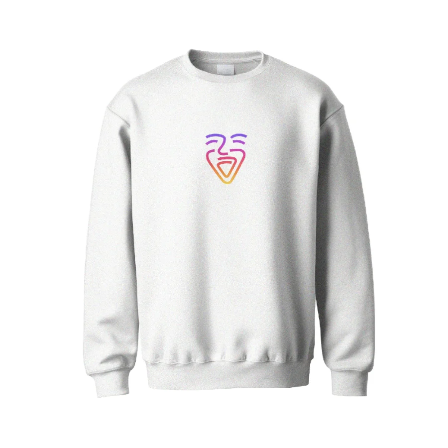OneFam Logo Sweater – White
