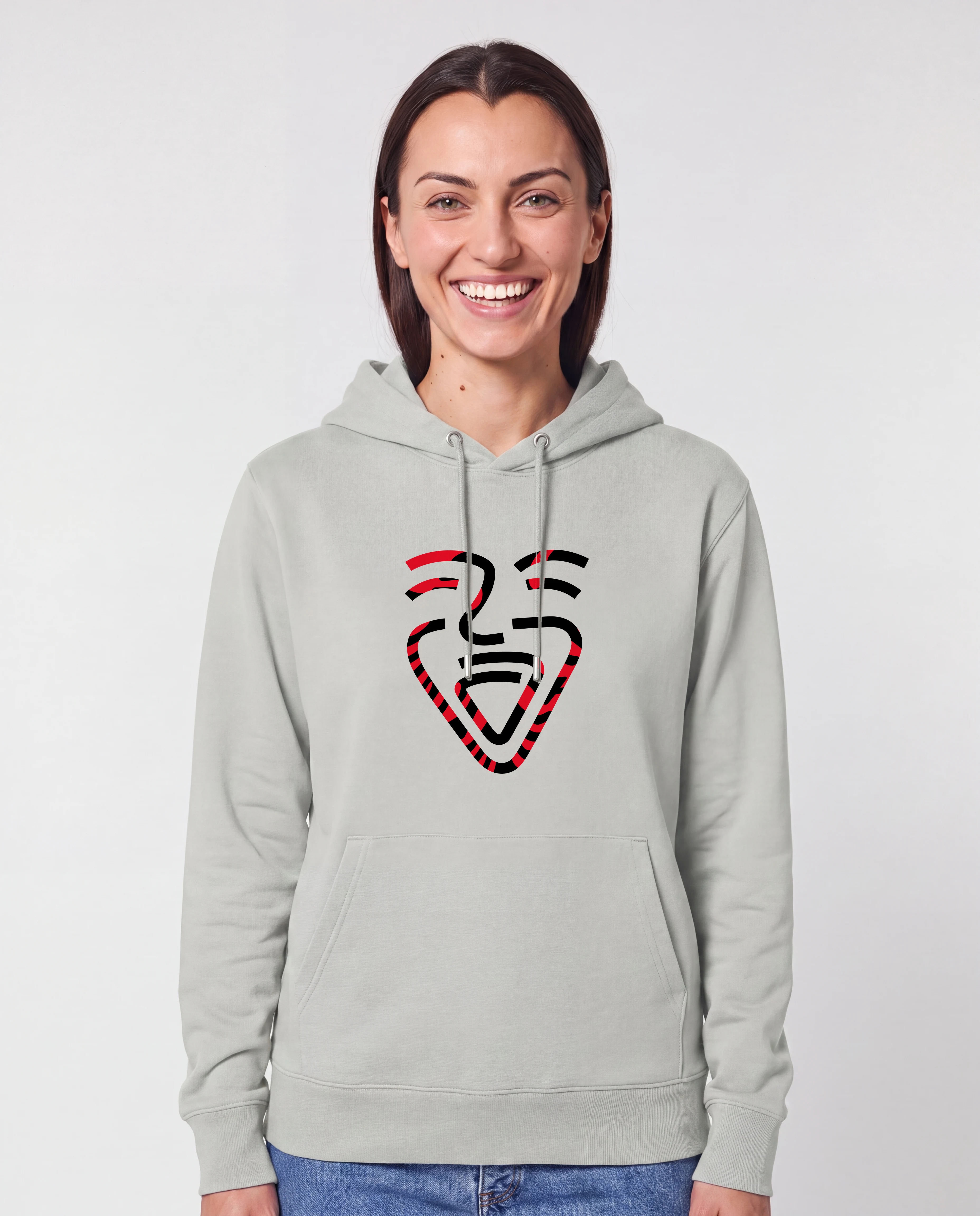 Albanien Hoodie Aloe – Frau frontal