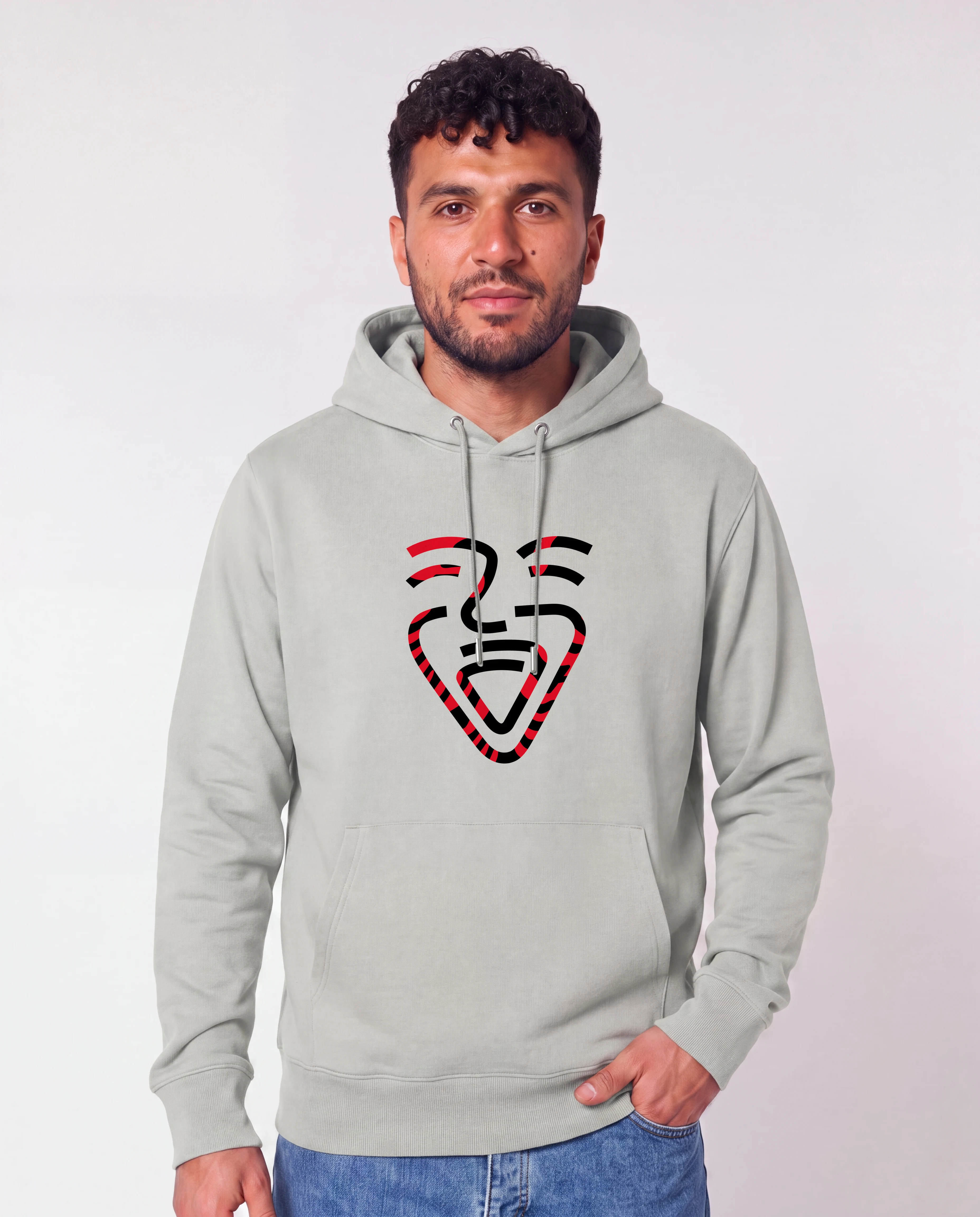 Albanien Hoodie Aloe – Mann Hüfte