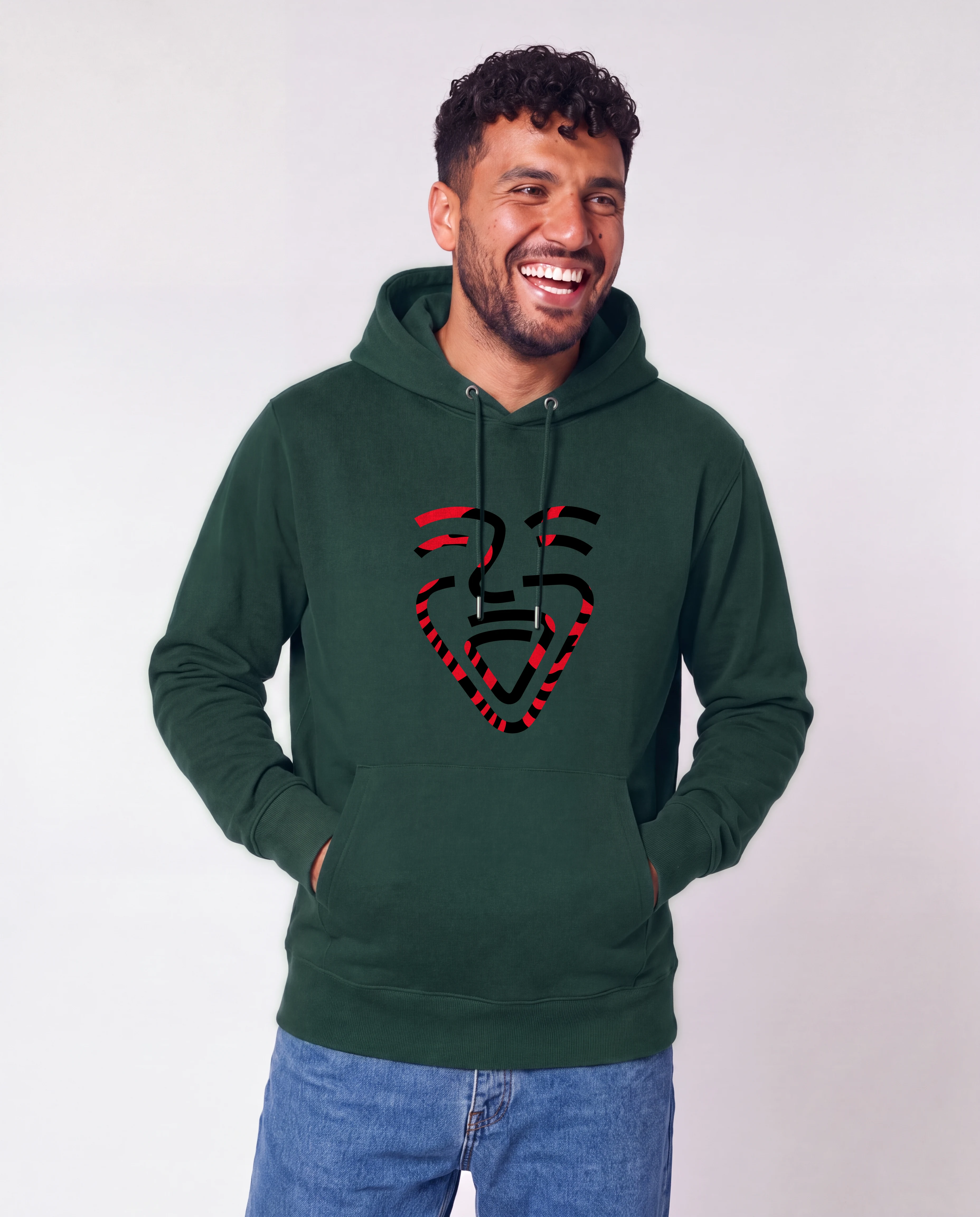 Albanien Hoodie GlazedGreen – Mann Taschen