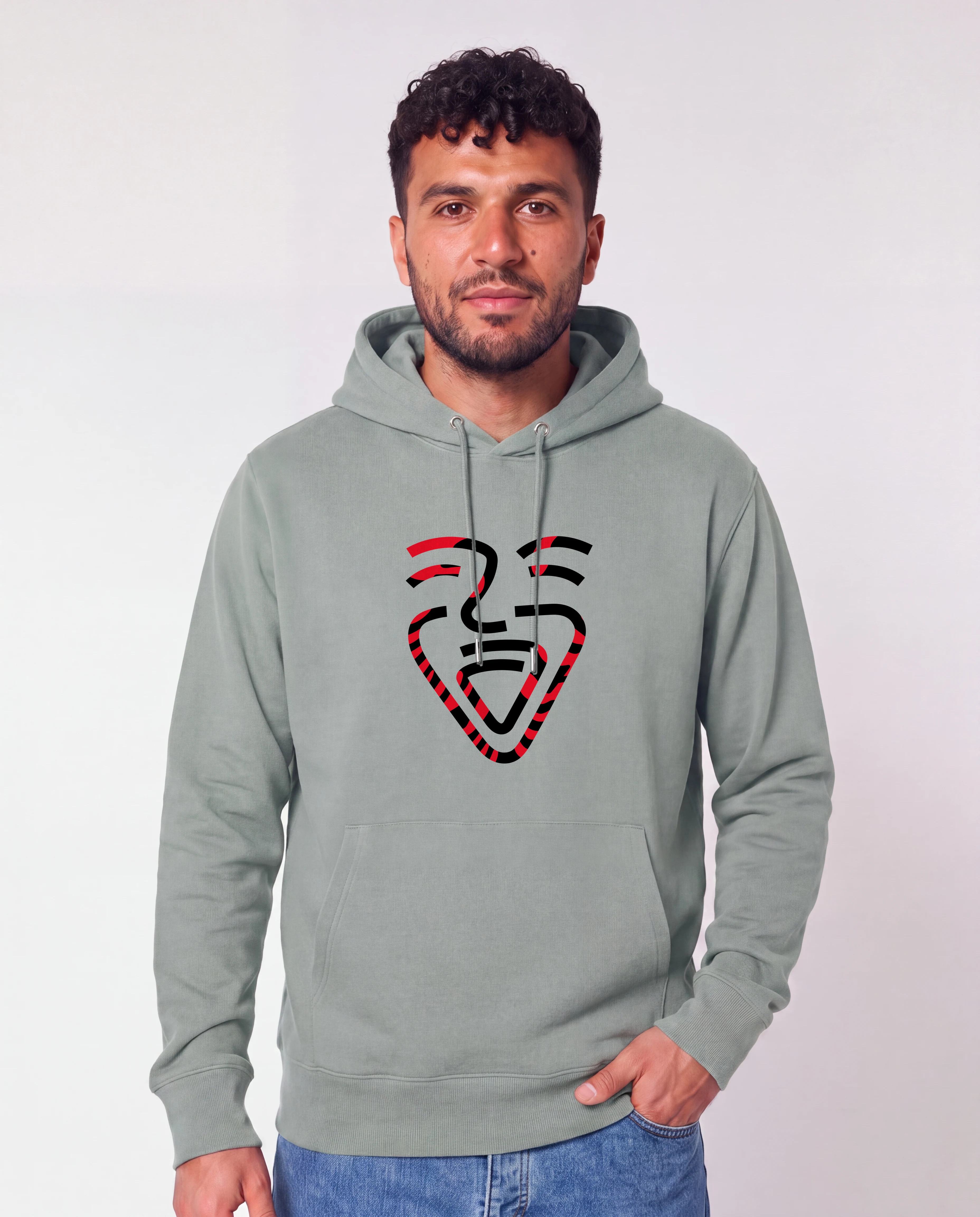 Albanien Hoodie GreenBay – Mann Hüfte