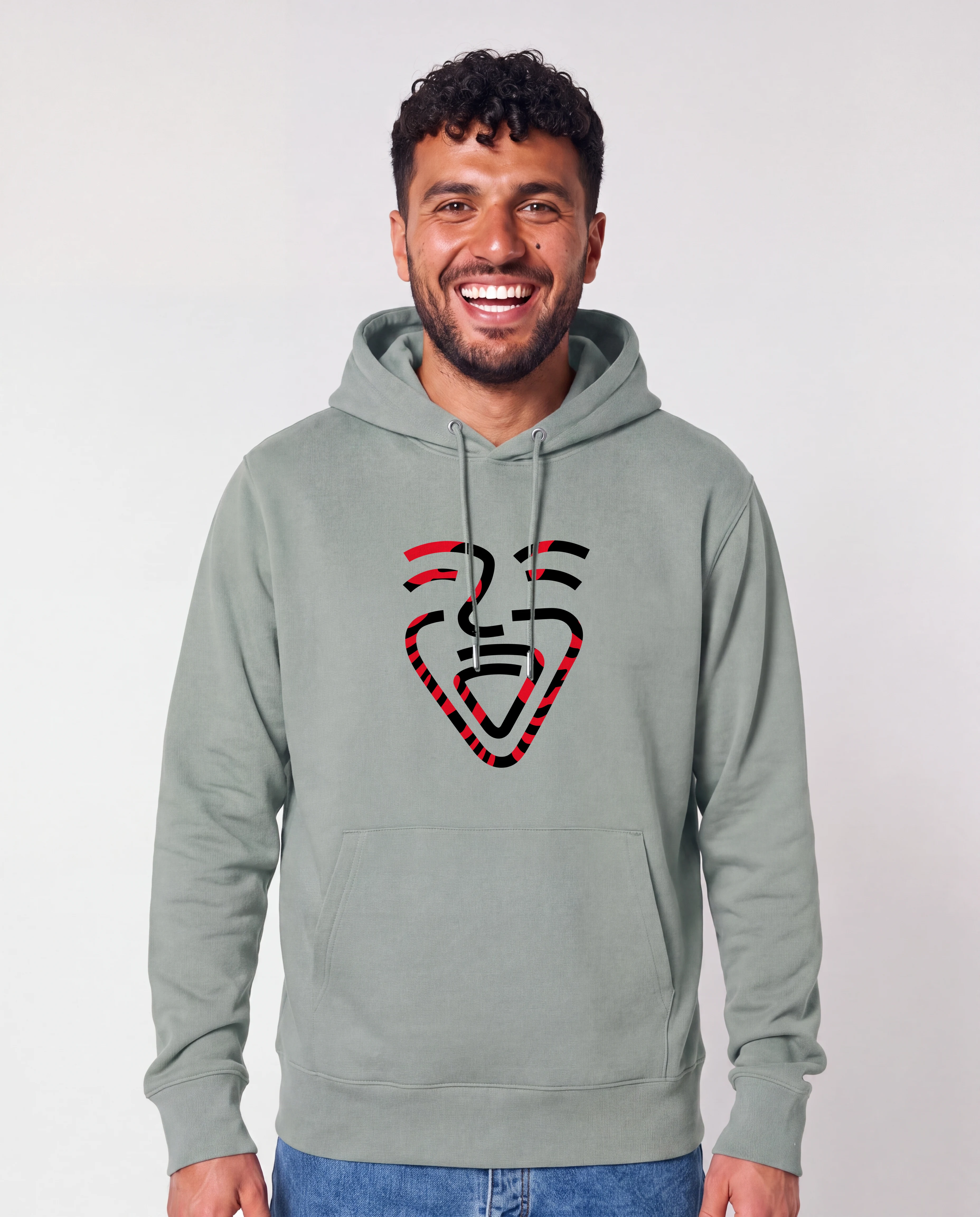 Albanien Hoodie GreenBay – Mann frontal