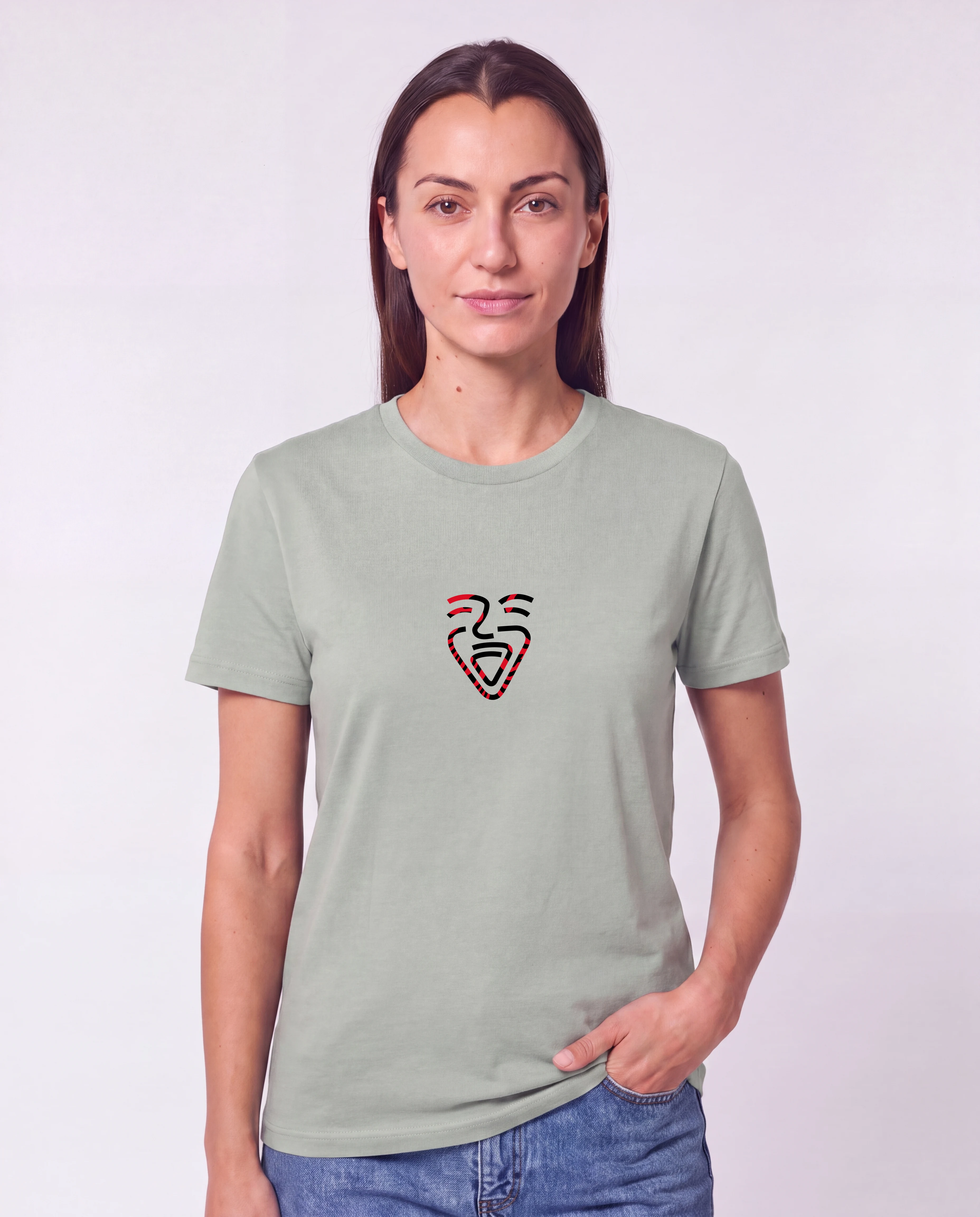 Albanien Shirt Aloe – Frau Hüfte