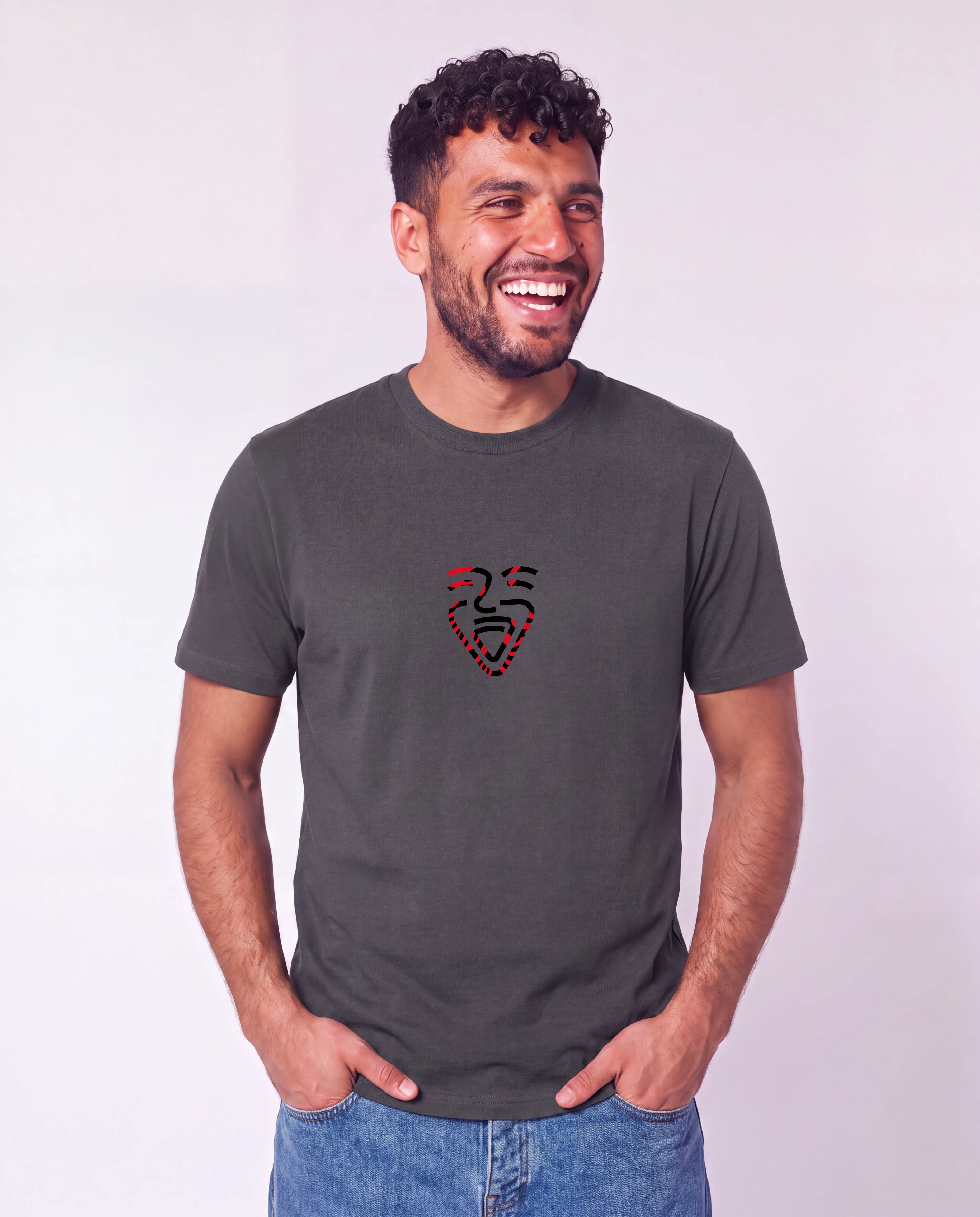 Albanien Shirt Anthracite – Mann Taschen
