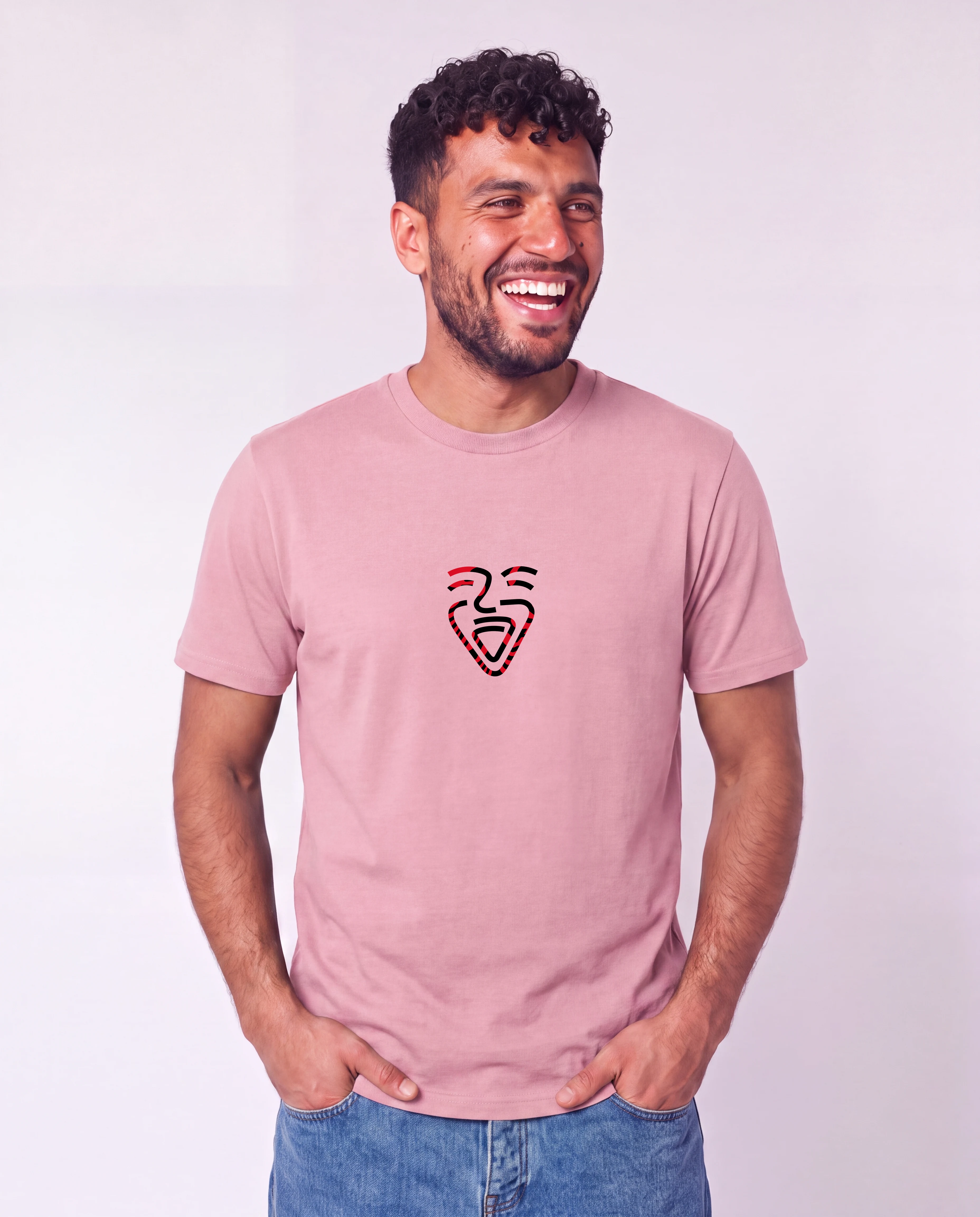 Albanien Shirt CottonPink – Mann Taschen