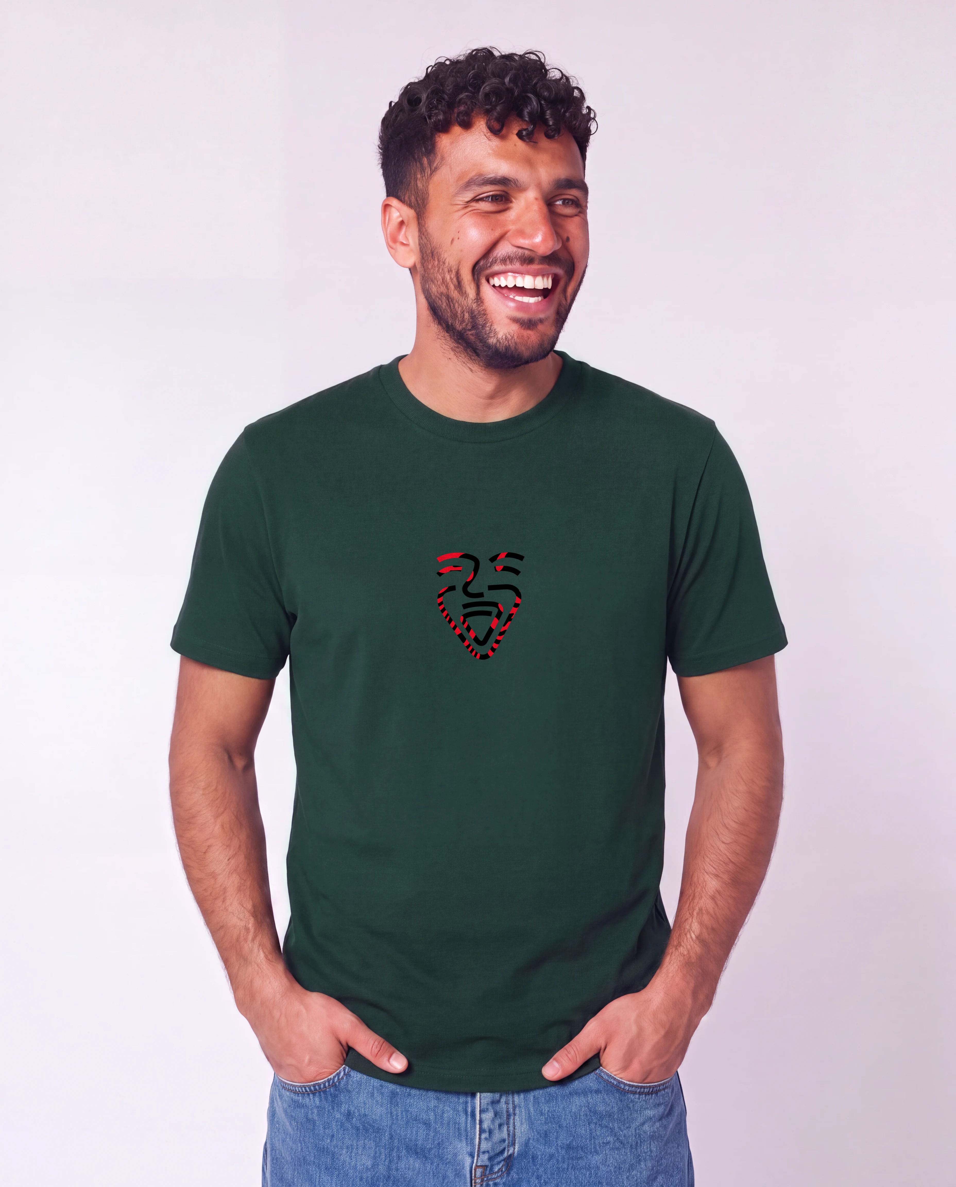 Albanien Shirt GlazedGreen – Mann Taschen