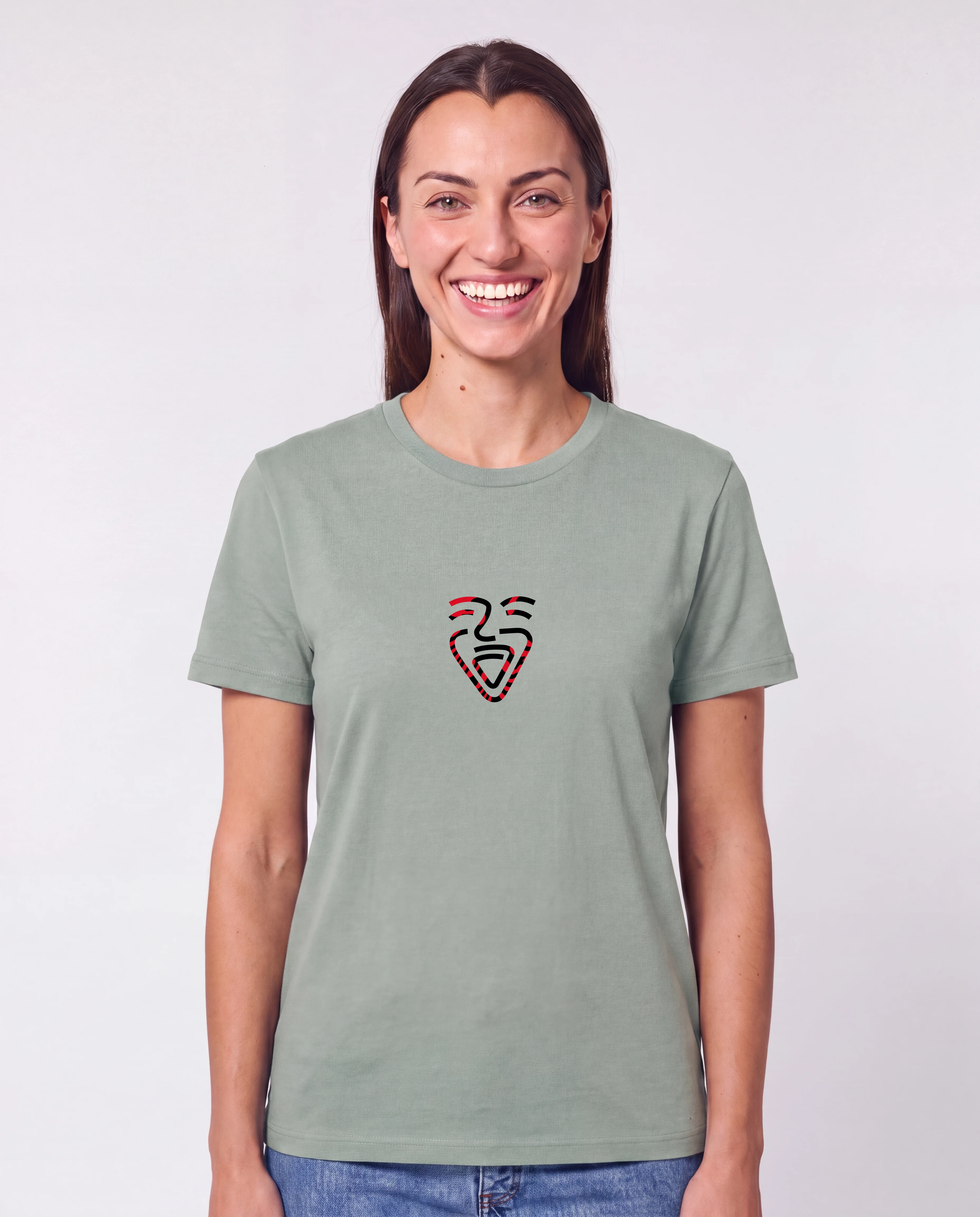 Albanien Shirt GreenBay – Frau frontal