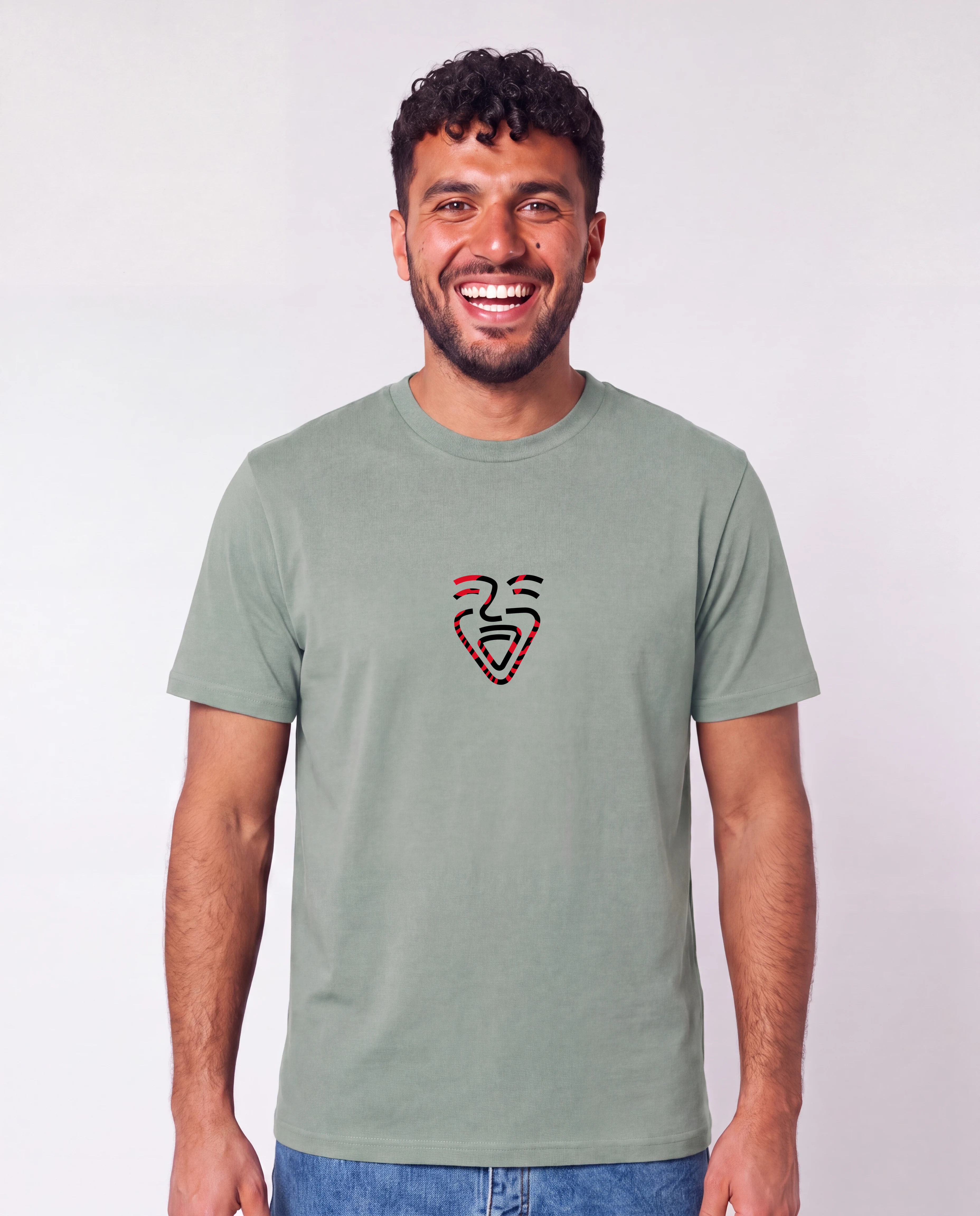 Albanien Shirt GreenBay – Mann frontal