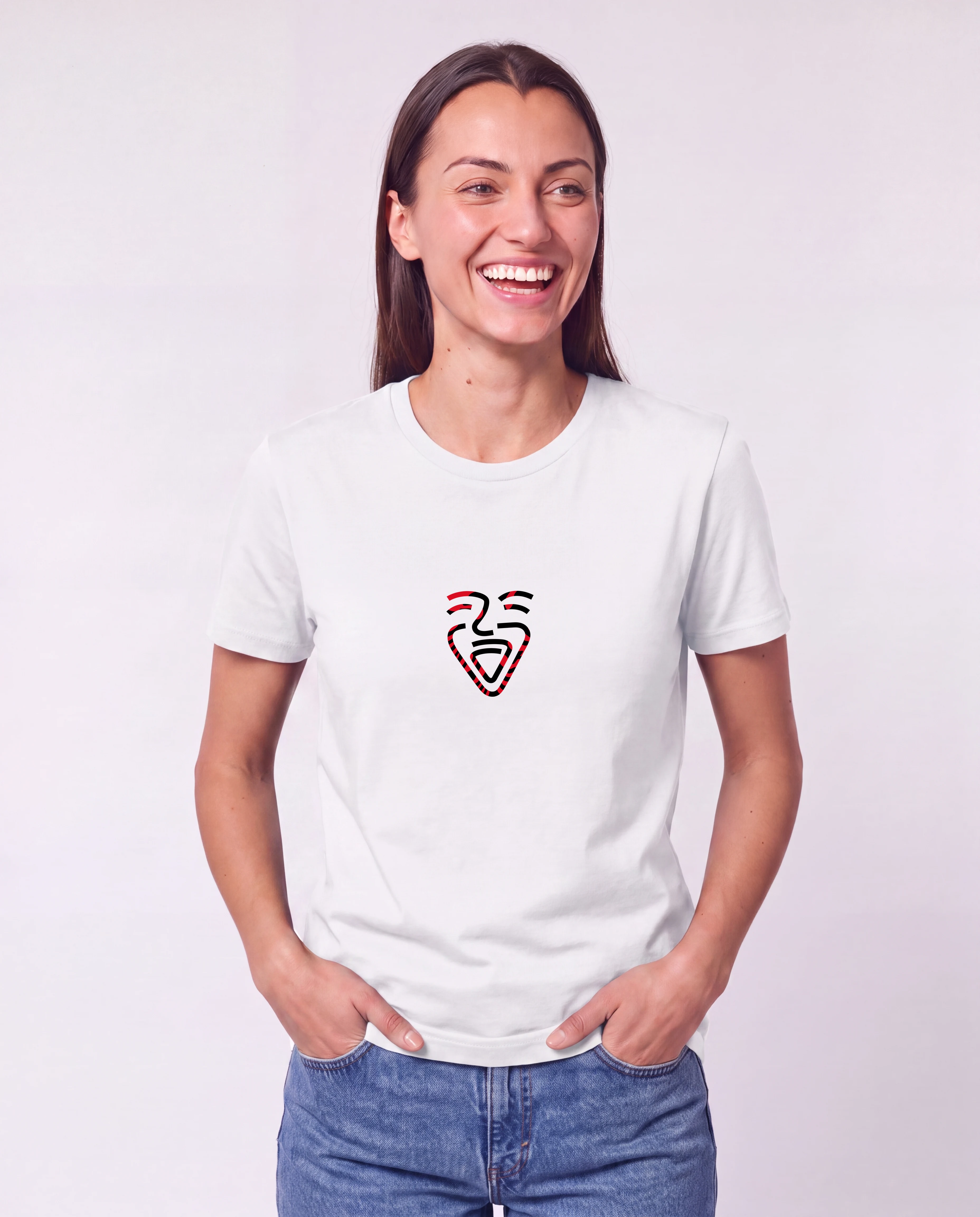 Albanien Shirt White – Frau Taschen