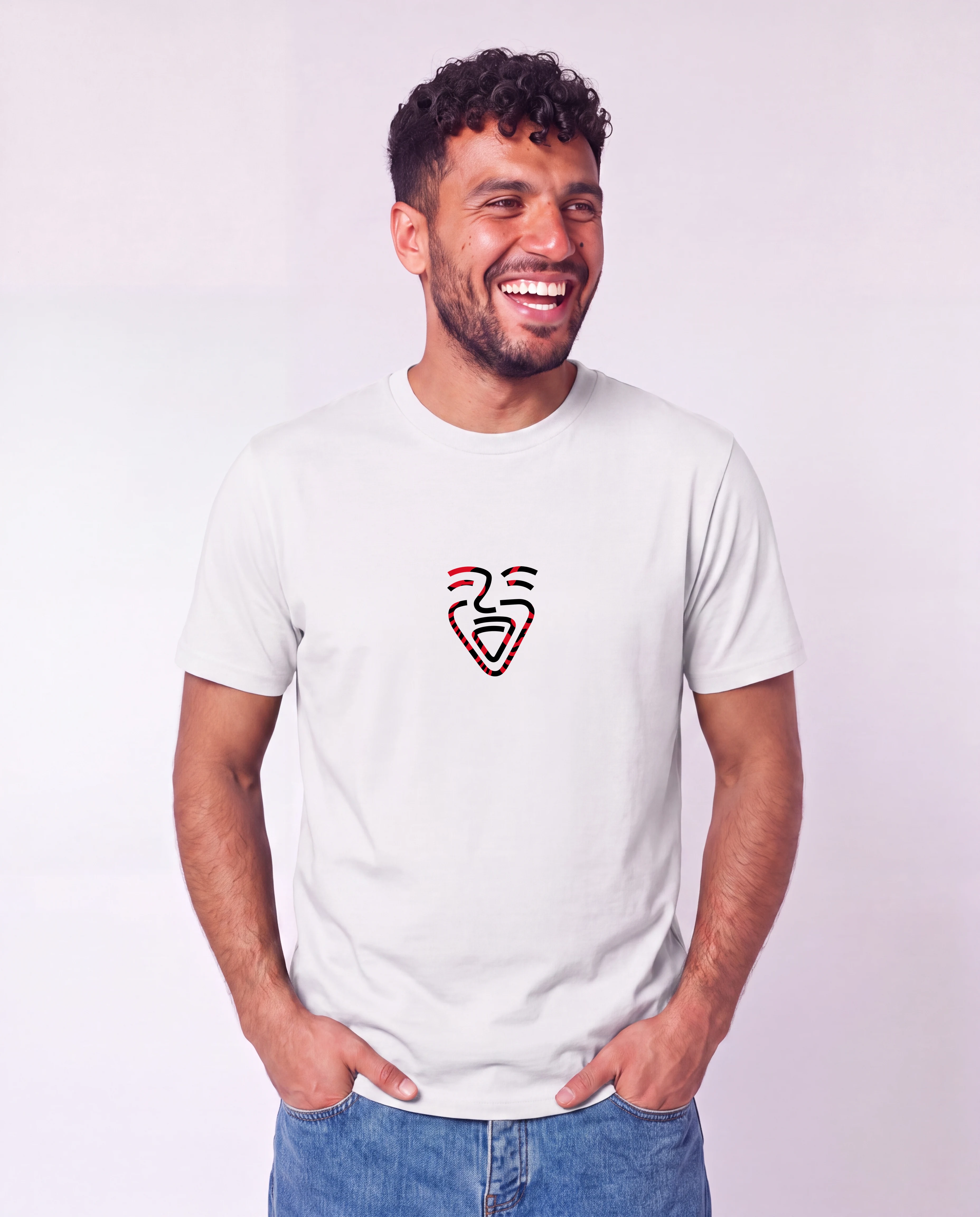 Albanien Shirt White – Mann Taschen