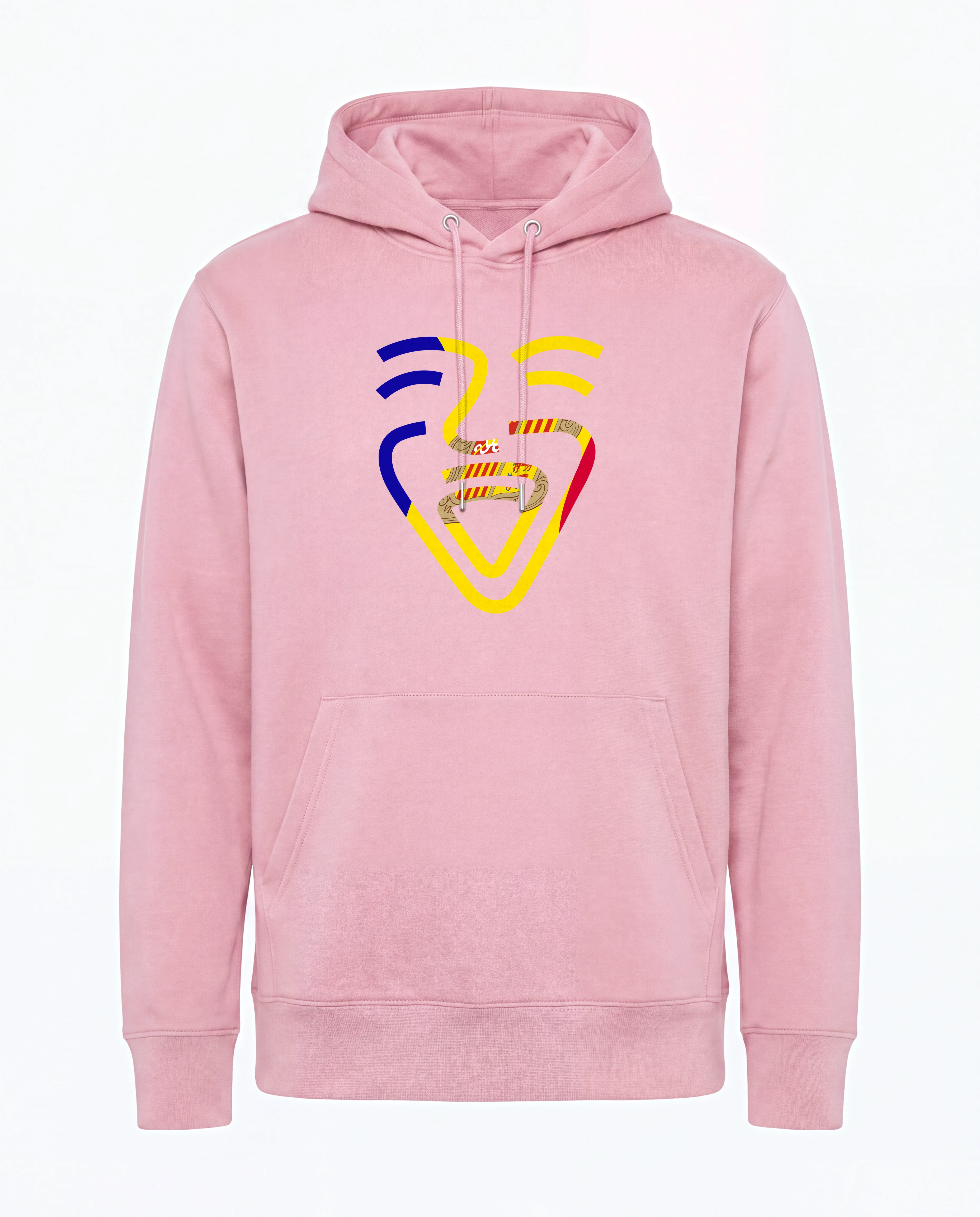 Andorra Hoodie in Cotton Pink, freihängend
