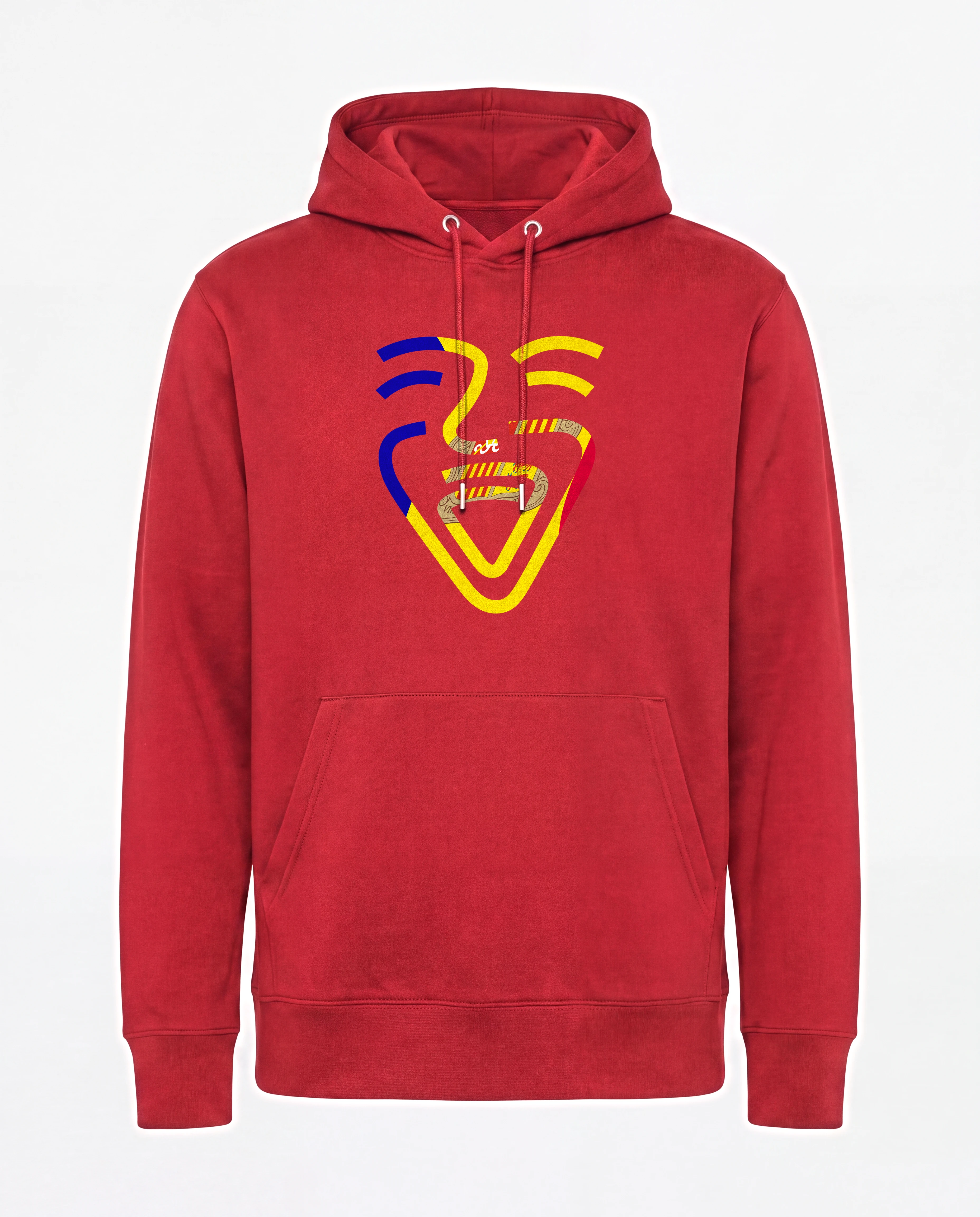 Andorra Hoodie in Red, freihängend