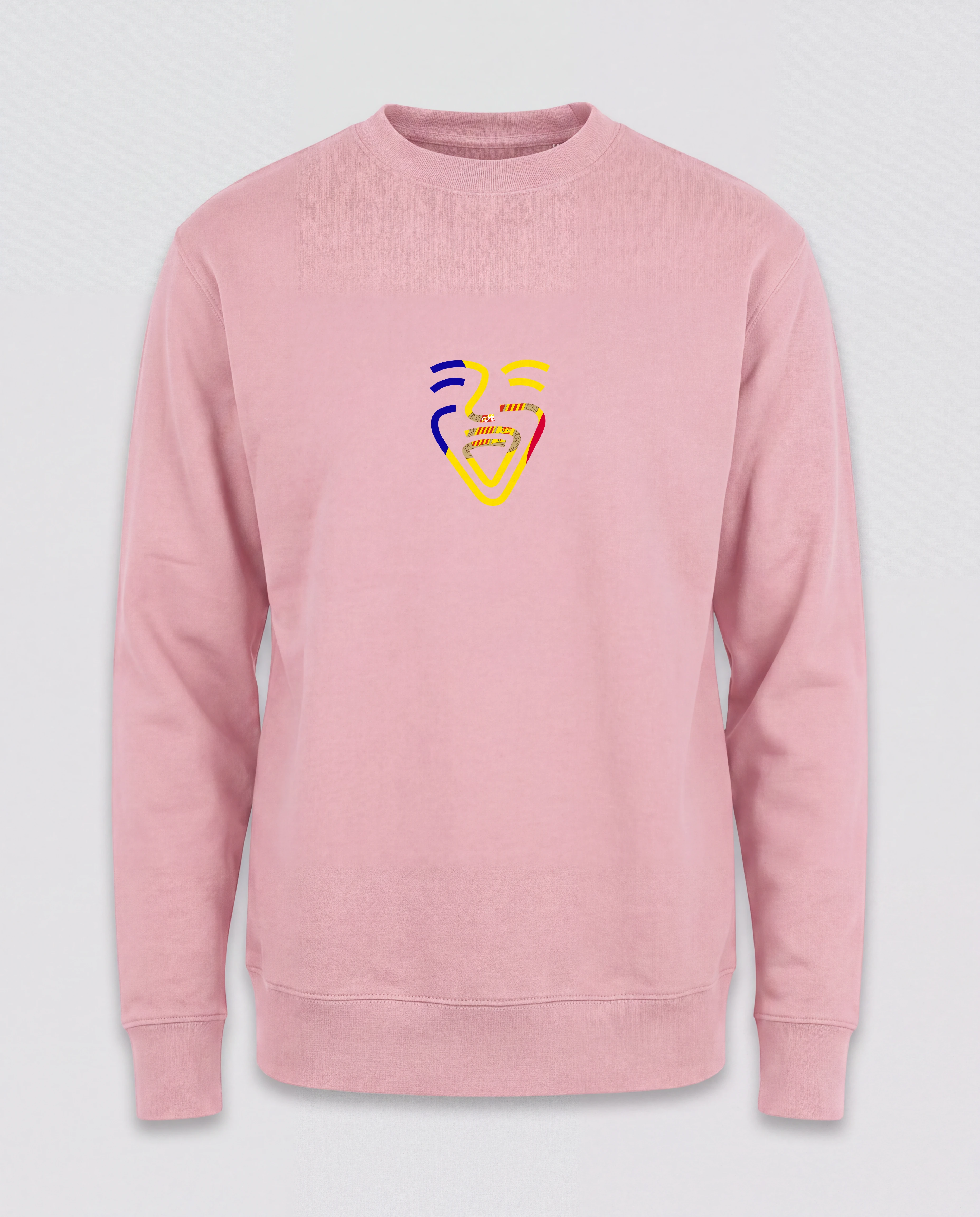 Andorra Sweater in Cotton Pink, freihängend