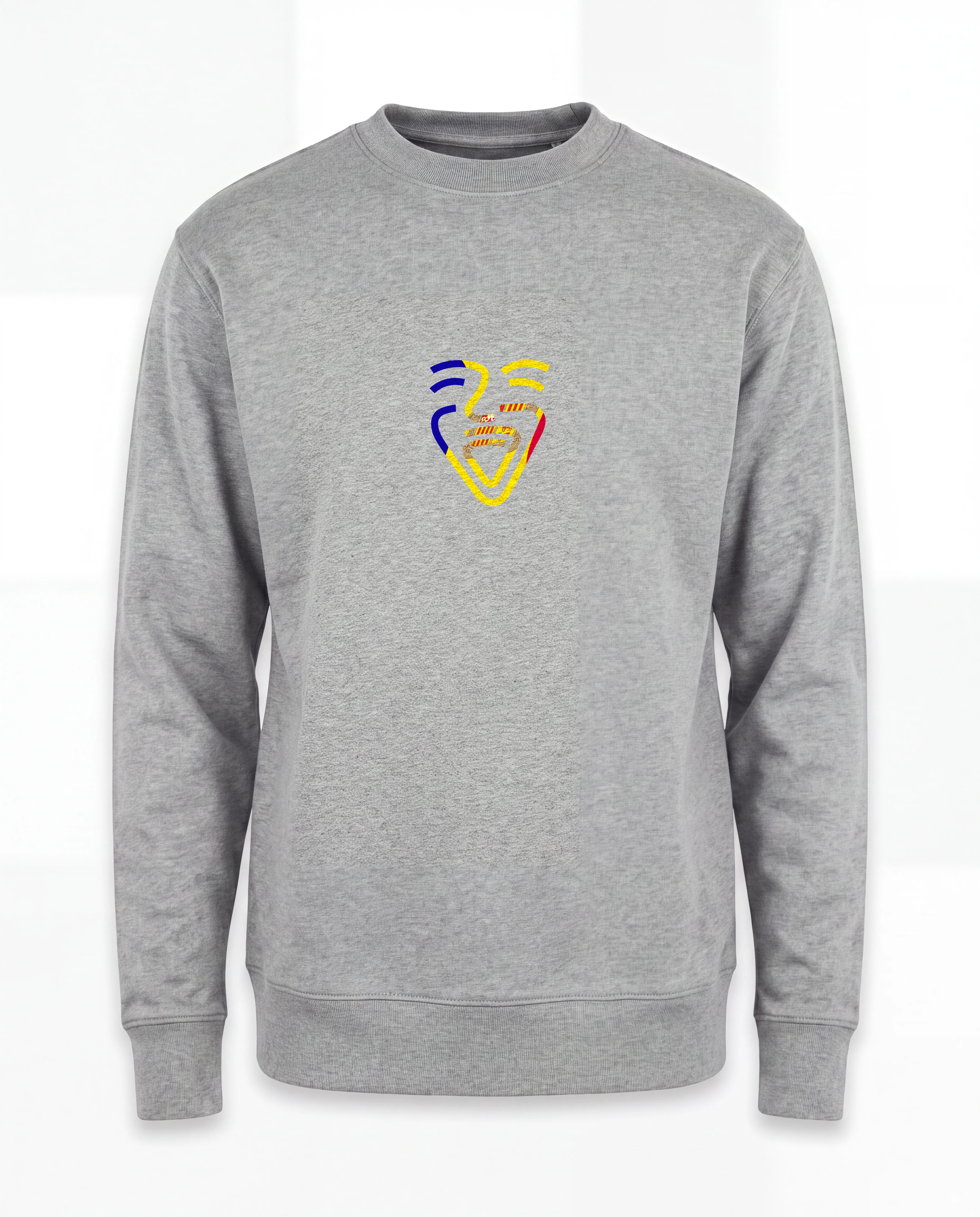 Andorra Sweater in Heather Grey, freihängend