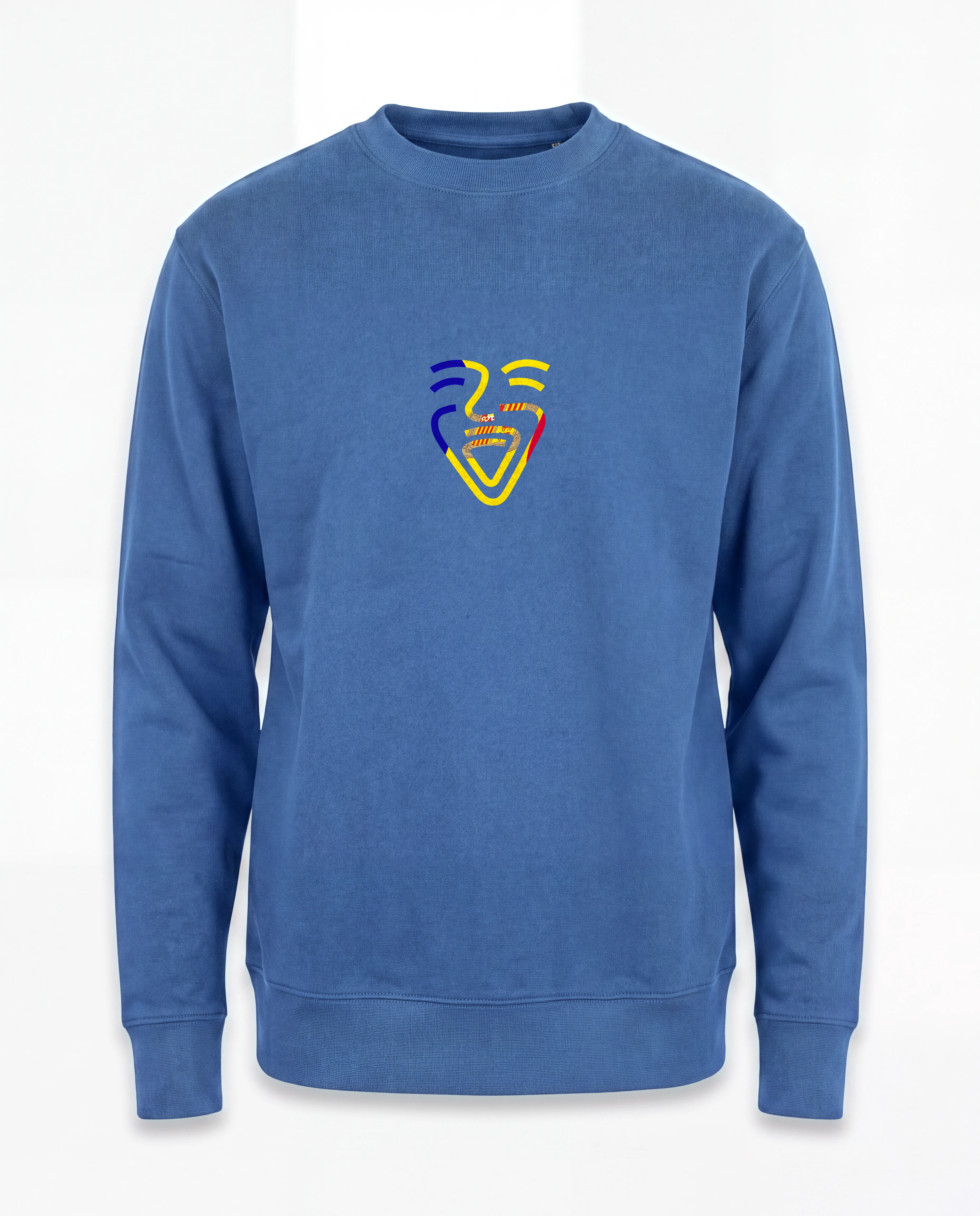 Andorra Sweater in Mindful Blue, freihängend