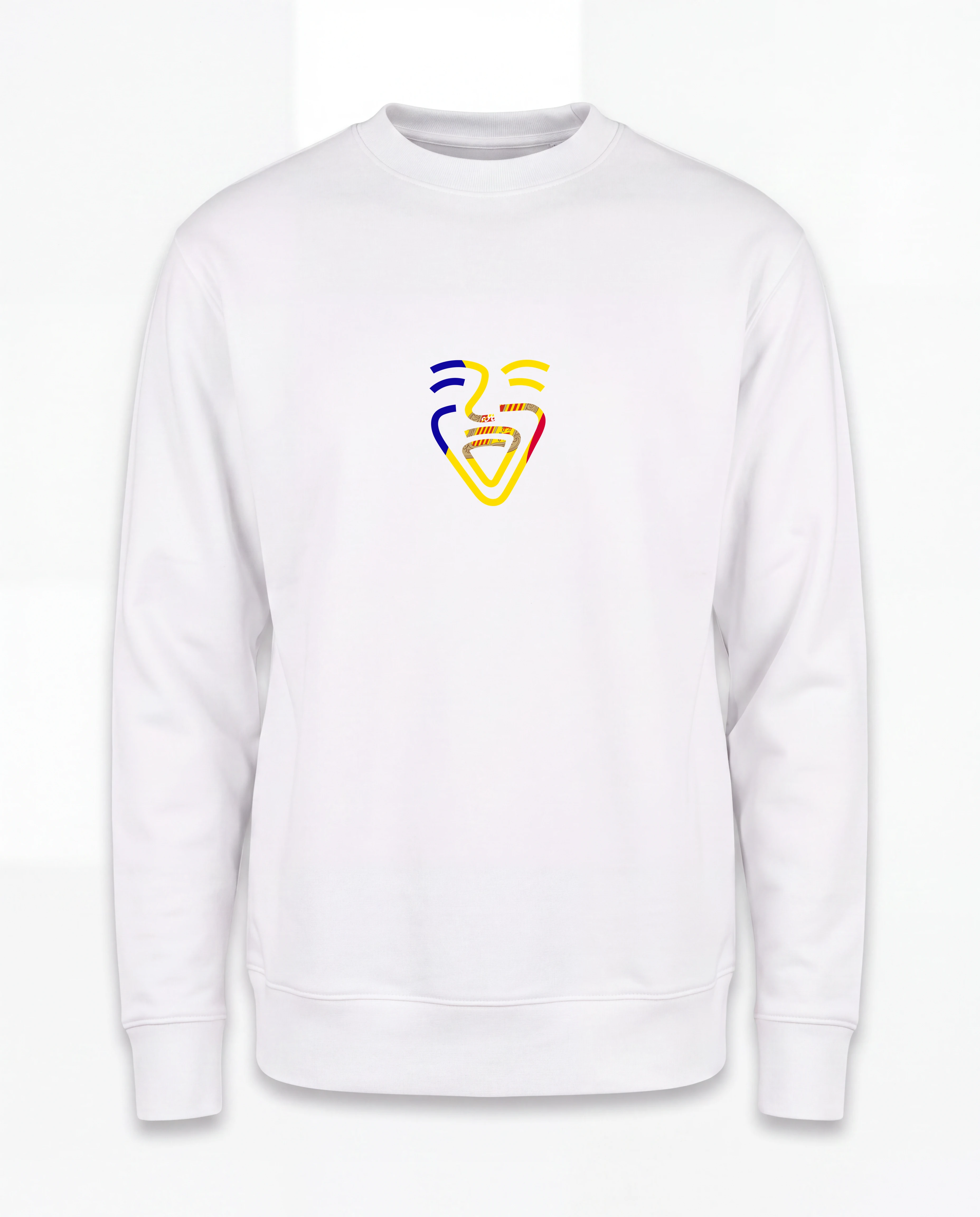 Andorra Sweater in White, freihängend